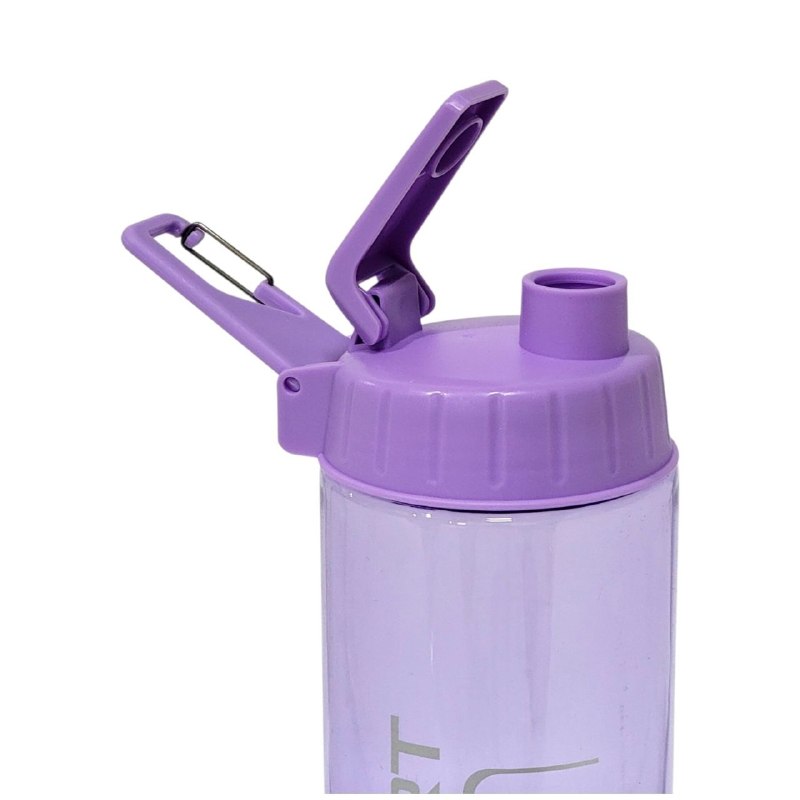 BOTELLA MEZCLADORA DEPORTIVA PORTATIL DE PLASTICO DE ALTA RESISTENCIA 26X6CM