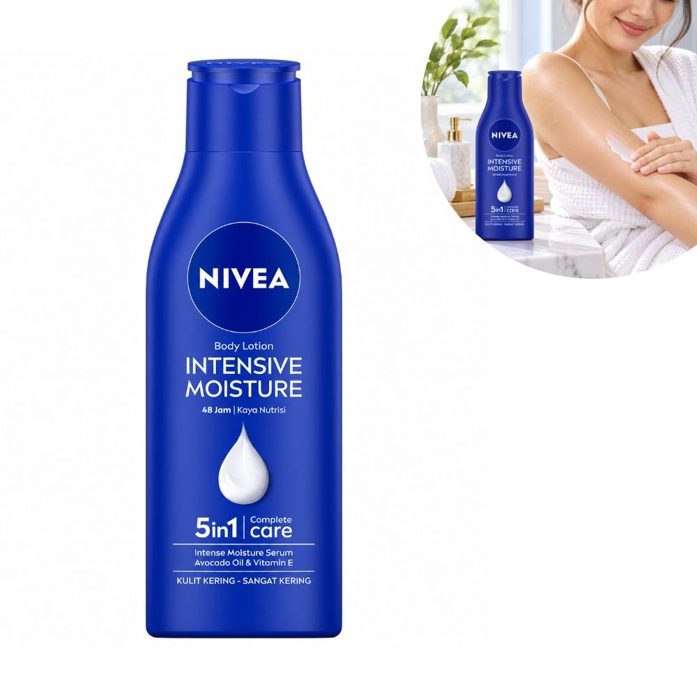 LOCIÓN CORPORAL HIDRATACIÓN INTENSIVA CON ACEITE DE AGUACATE Y VITAMINA E NIVEA 100ML