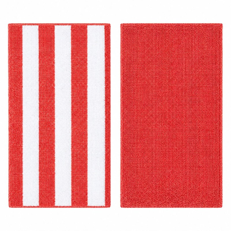 SET DE 2 TAPOS DE MICROFIBRA MULTIUSOS ROYAL COLLECTION 40X60CM