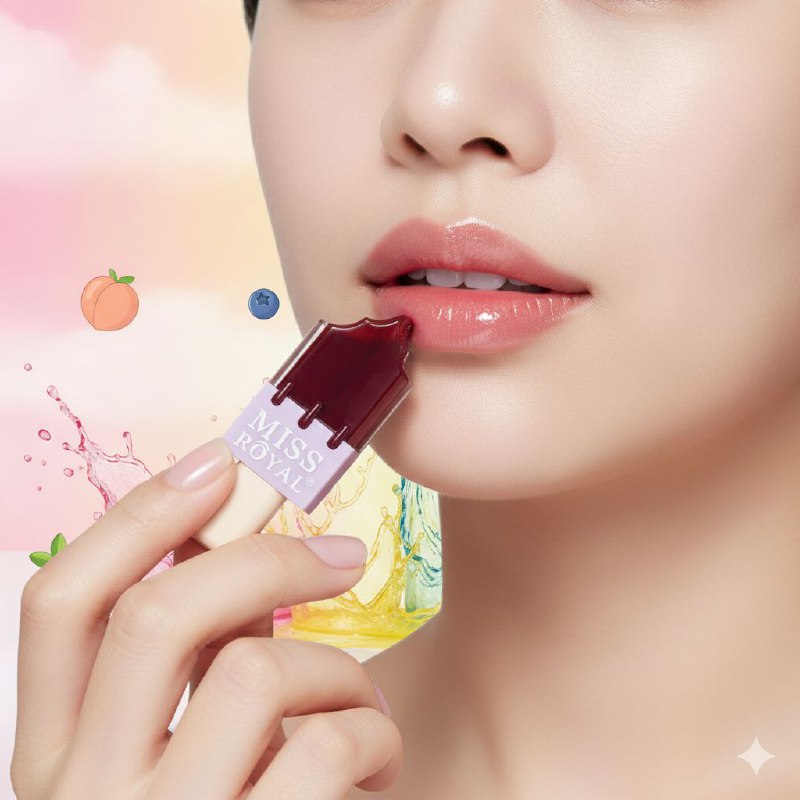 BRILLO LABIAL TINTA PARA LABIOS HIDRATANTE DE LARGA DURACION 12G MISS ROYAL