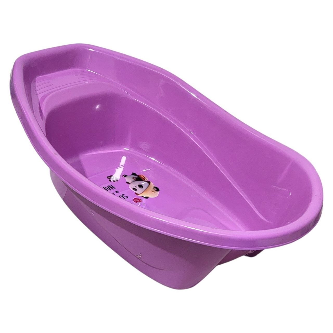 BAÑERA DE PLÁSTICO DOS POSICIONES PARA BEBÉS FACILITA LA LIMPIEZA Y SEGURIDAD