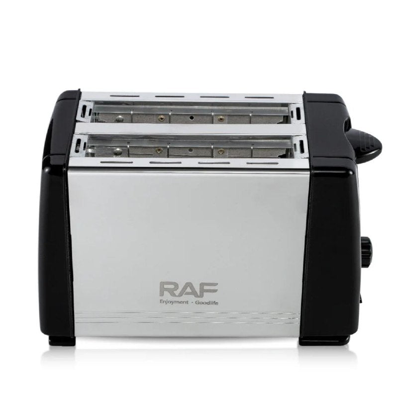 MAQUINA TOSTADORA DE PAN DE DOBLE CAPA ESTANDAR EUROPEO RAF 15X25X12CM