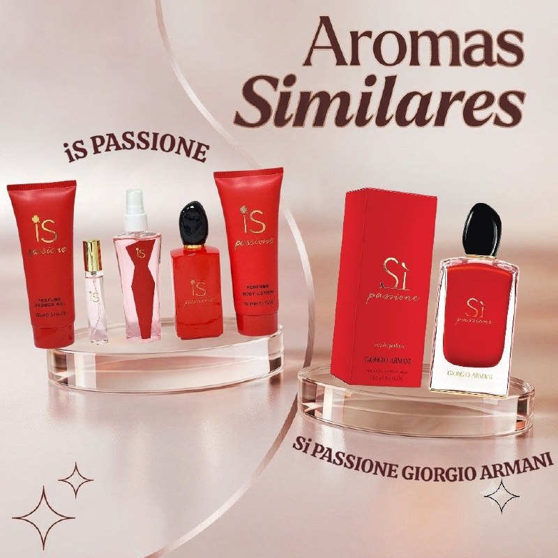 SET PERFUME ECONÓMICO ESTUCHE PARA DAMA iS