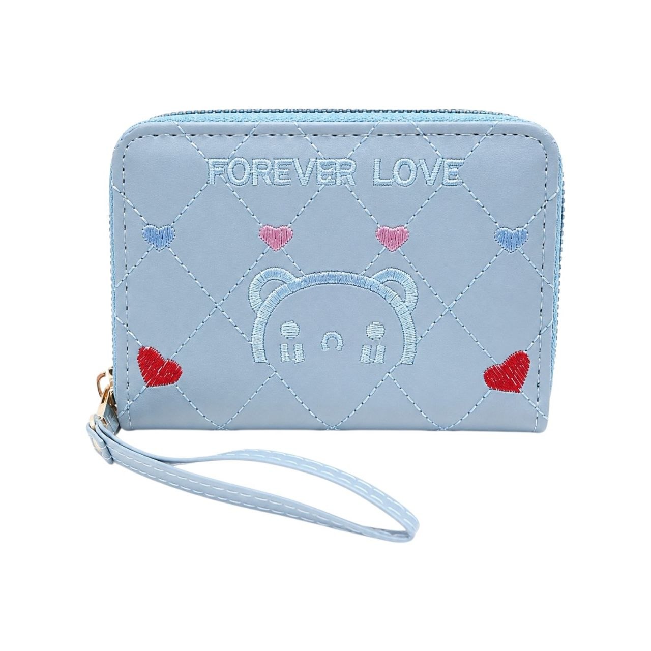 MONEDERO ACOLCHADO ESTILO UN TOQUE DE DULZURA INTERIOR ES SUMAMENTE FUNCIONAL 12X15CM