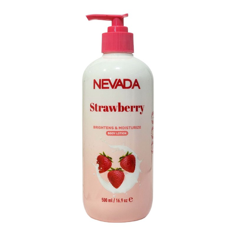 CREMA CORPORAL HIDRATANTE E ILUMINADORA AROMA A FRESA NEVADA 500ML