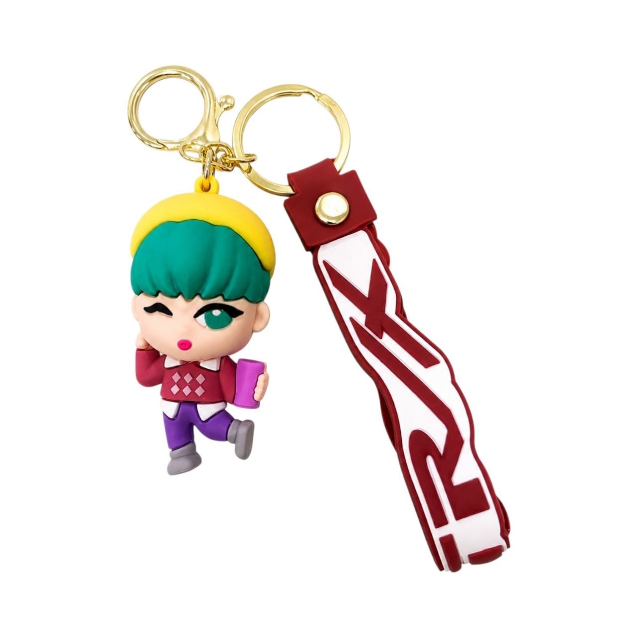 LLAVERO DE RESINA DISEÑO KPOP 23PCS