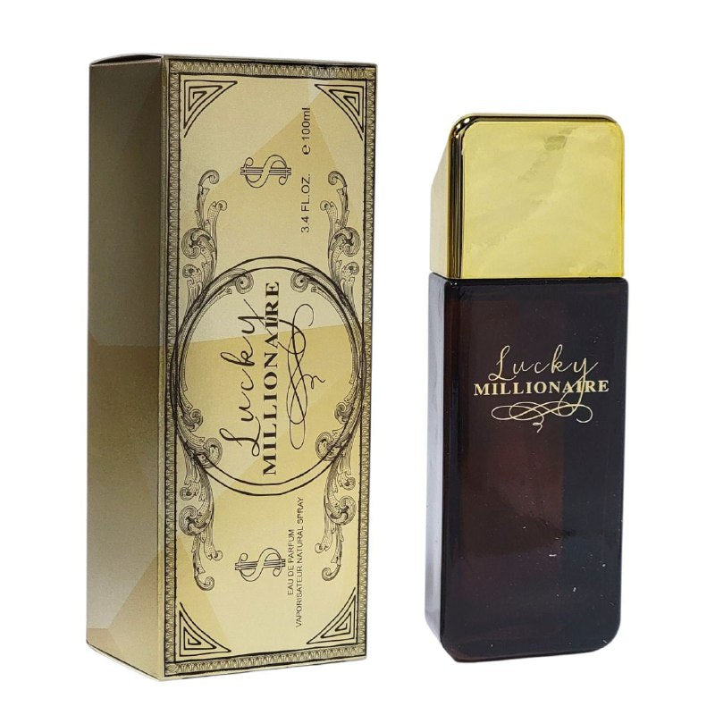LUCKY MILLIONAIRE EDP 100ML (H) (AROMA SIMILAR PACO RABANNE 1 MILLION EDT)