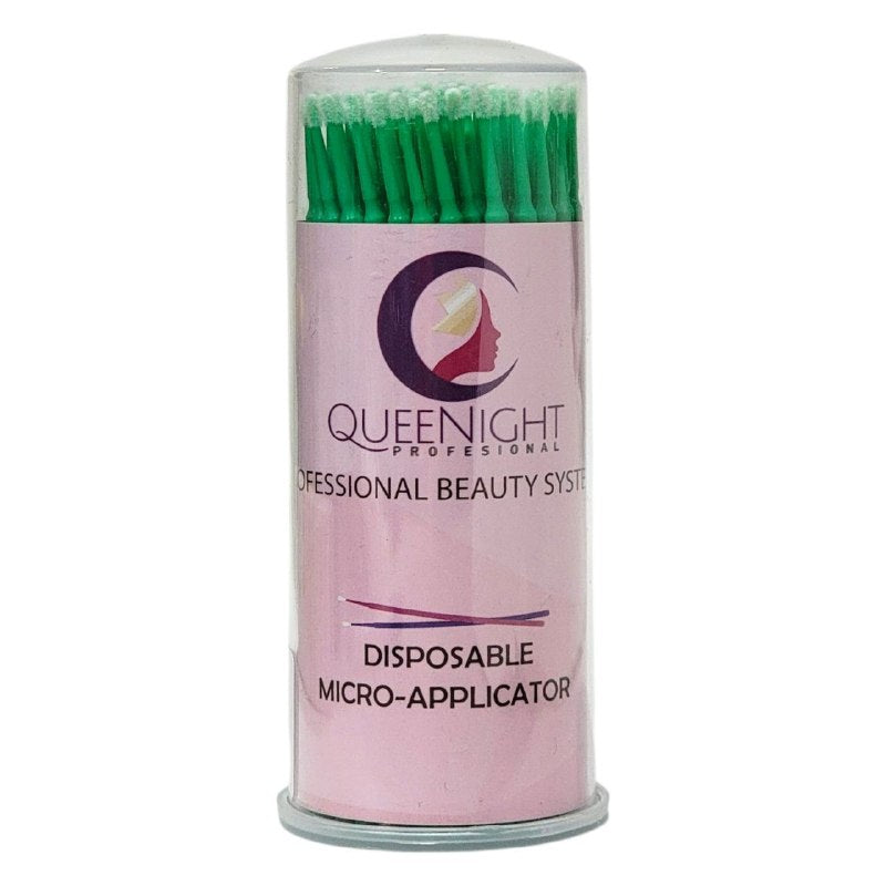 HERRAMIENTAS DE BELLEZA PROFESIONAL MICROBROCHAS Y APLICADORES DE PRECISION DESECHABLES QUEENIGHT