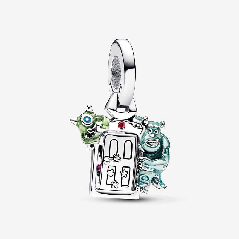 PCHARM4049$1  FORMA DE MONSTER INC PANDORA PLATA 9.25