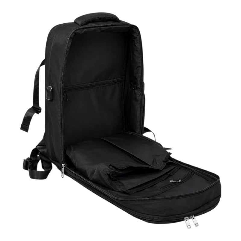 MOCHILA DE VIAJE CON COMPARTIMIENTO PARA LAPTOP Y CALZADO SOFIAZUL 31X35X20CM