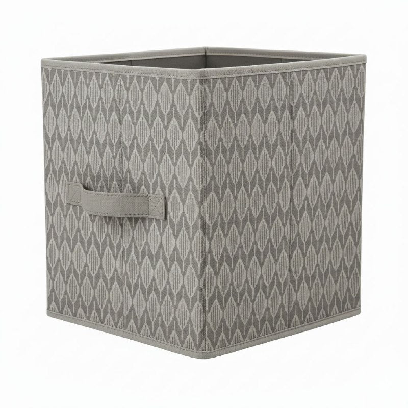 ORGANIZADOR CAJA DE ALMACENAMIENTO PLEGABLE, CESTA PARA LIBROS, JUGUETES, ROPA Y MAS CLOSET ESSENTIALS 26.7CMX27.9X26.7CM