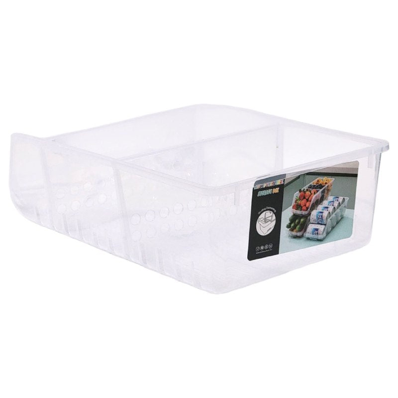 ORGANIZADOR RECIPIENTE DE ALMACENAMIENTO TRANSPARENTE MULTIUSOS DE PLASTICO