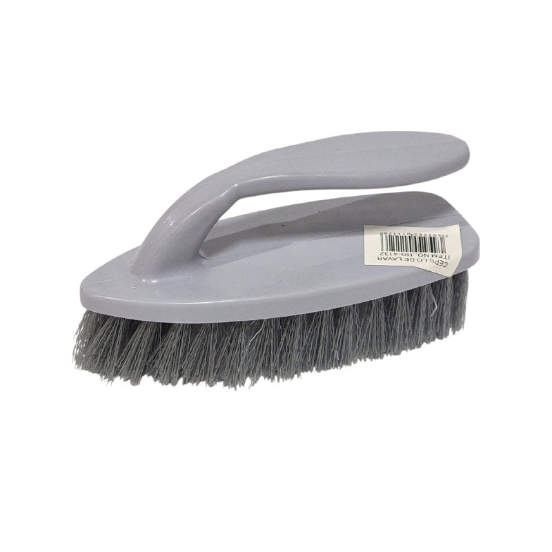CEPILLO LIMPIADOR PARA BAÑO ERGONOMICO DE CERDAS RESISTENTES 7X15CM