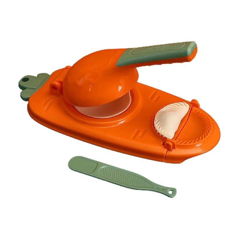 MAQUINA PRENSADORA DE MASA 2 EN 1, PARA HACER DUMPLINGS O PASTELITOS