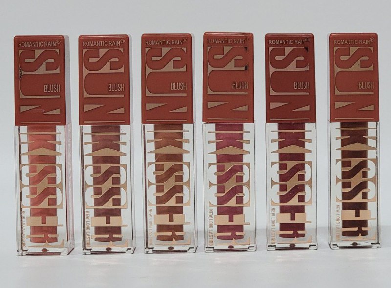 RUBOR BRILLANTE LIQUIDO IMPERMEABLE DE LARGA DURACION MULTIUSOS ROMANTIC RAIN 5.4ML (DUPE DE MAYBELLINE)