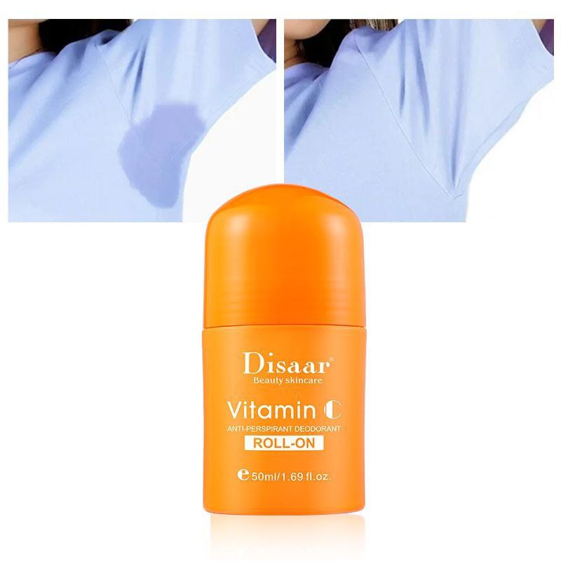 DESODORANTE ROLL-ON BLANQUEADOR CON VITAMINA C Y ACIDIO HIALURONICO DISAAR 50ML