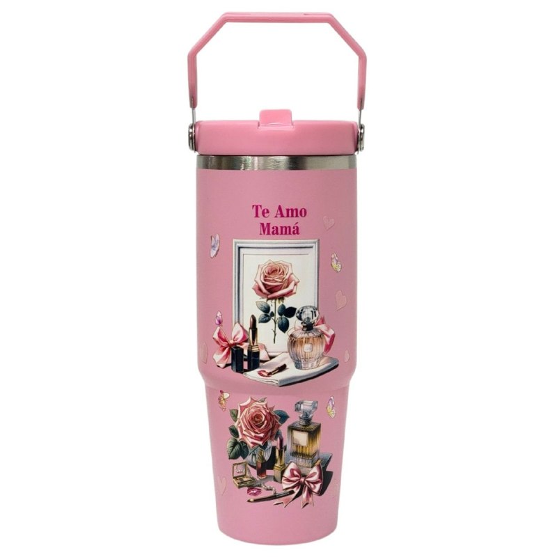 TERMO PORTATIL DE ALTA RESISTENCIA DE ACERO INOXIDABLE DEL DIA DE LAS MADRES BENELI HOME 600ML