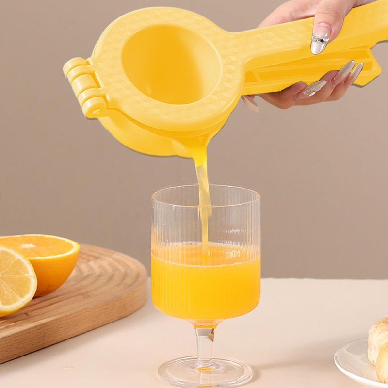 EXPRIMIDOR MANUAL PLASTICO PARA CITRICOS, LIMONES, NARANJAS, LIMA BAO SHUN HE