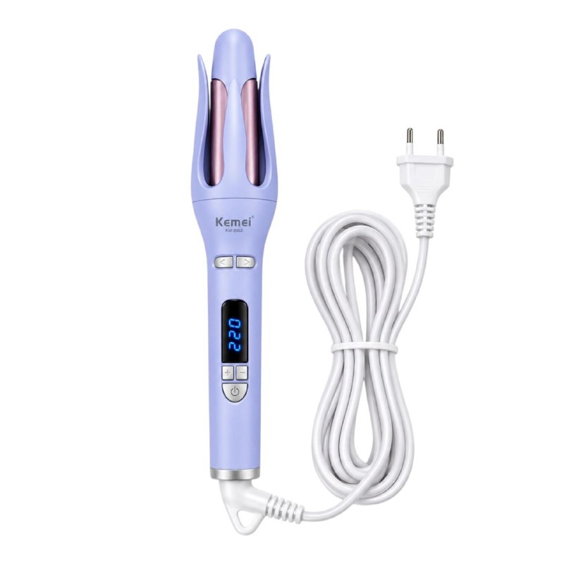 RIZADOR PROFESIONAL DEL CABELLO AUTOMATICO GIRATORIO KEMEI