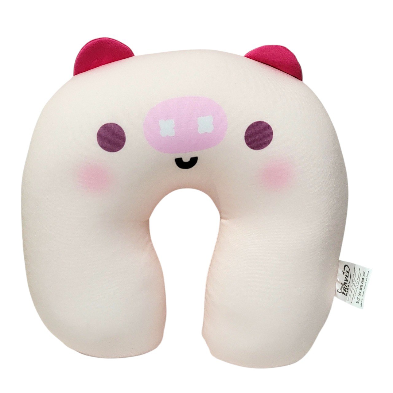 ALMOHADAS DE VIAJE RELLENAS DE MICROPERLAS COZY TRAVEL KIDS 25X27CM