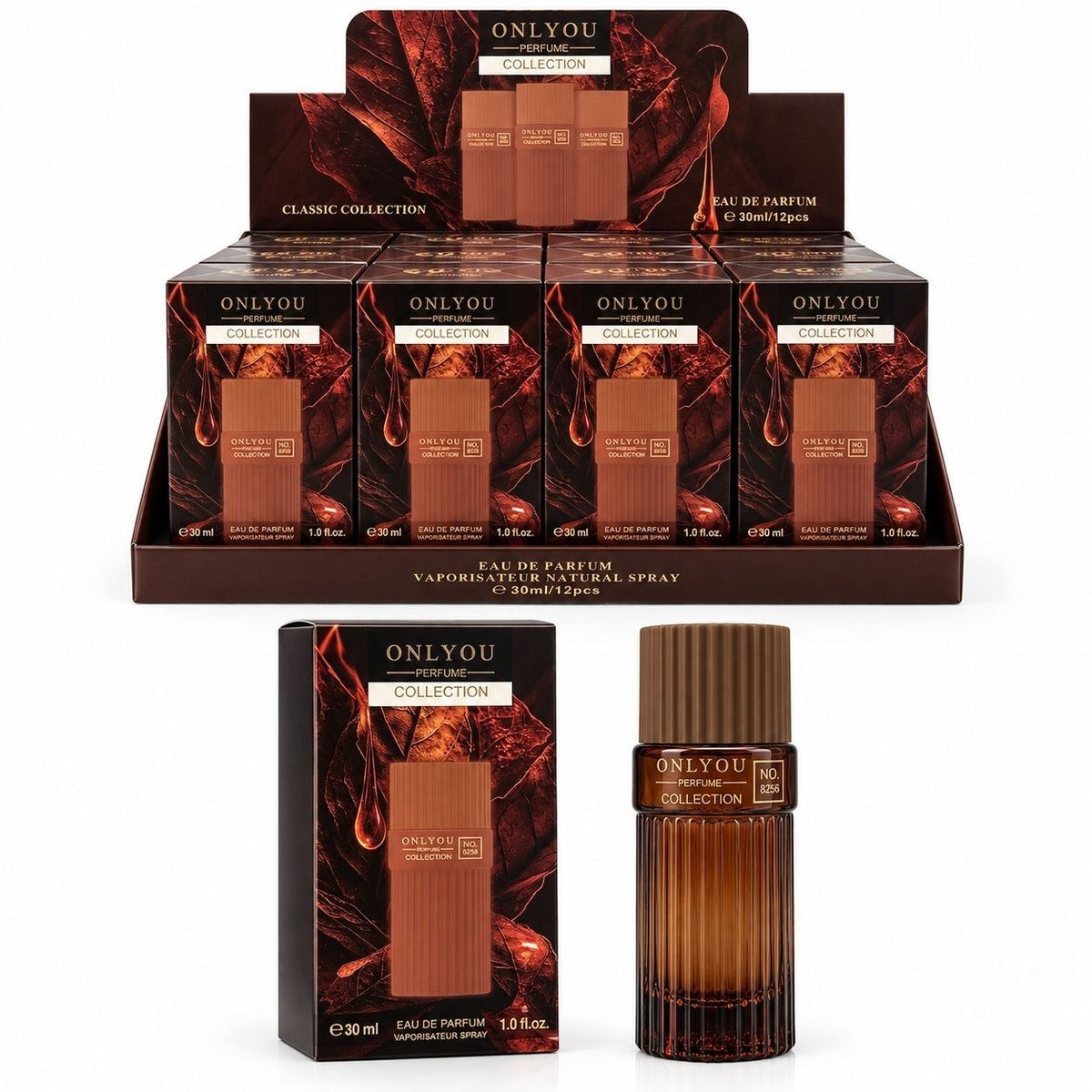 PERFUME ECONÓMICO N°8256 EAU DE PARFUM ONLYOU 30ML