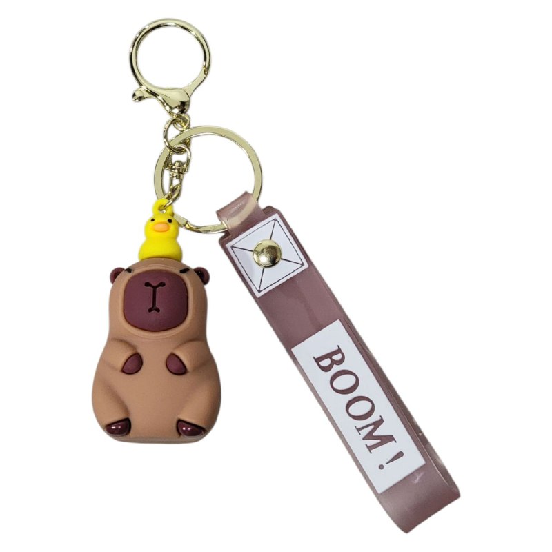 LLAVEROS DE CAPIBARA,CAPYBARA, 6 ESTILOS DISPONIBLES