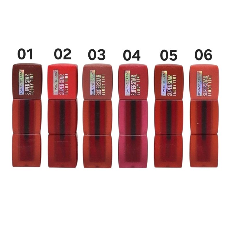 BRILLO LABIAL TINTA LIQUIDA DE ALTA FIJACION NATURAL DURADERA ROMANTIC RAIN (DUPE DE MAYBELLINE)