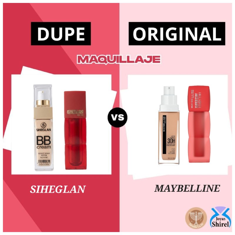 SET DE MAQUILLAJE MULTIFUNCIONAL DE 9PCS SIHEGLAN (DUPE DE SHEGLAM Y MAYBELLINE)
