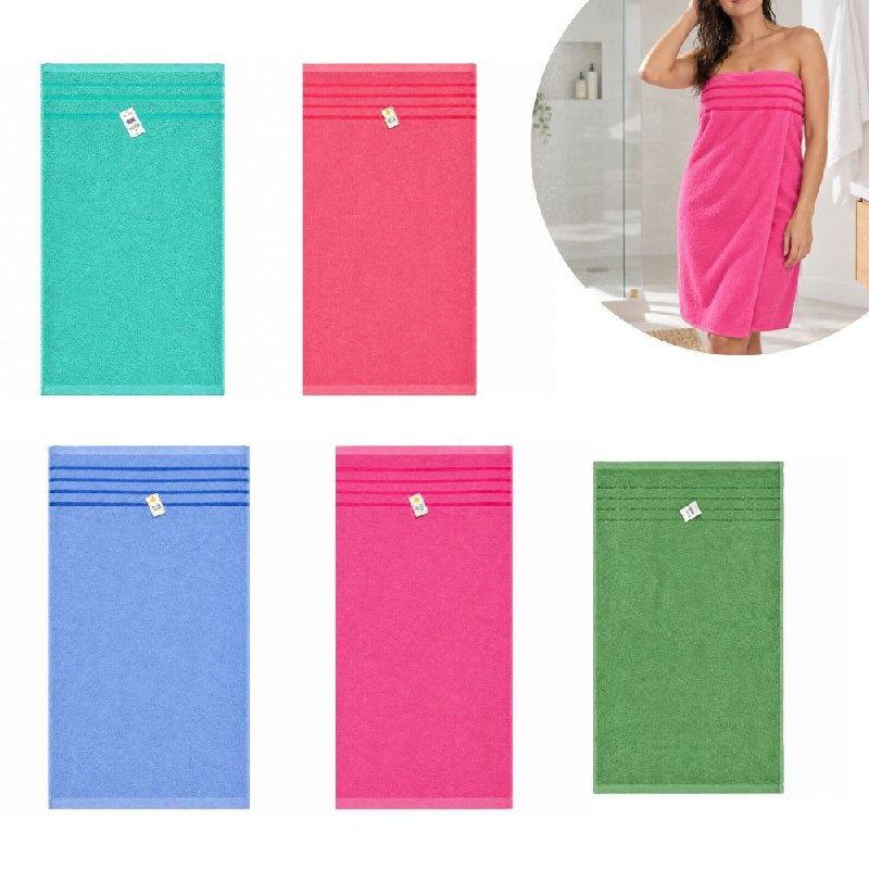 TOALLA PARA BAÑO DE CUERPO SUAVE Y ABSORBENTE 100% ALGODON BENELI HOME 139X71CM