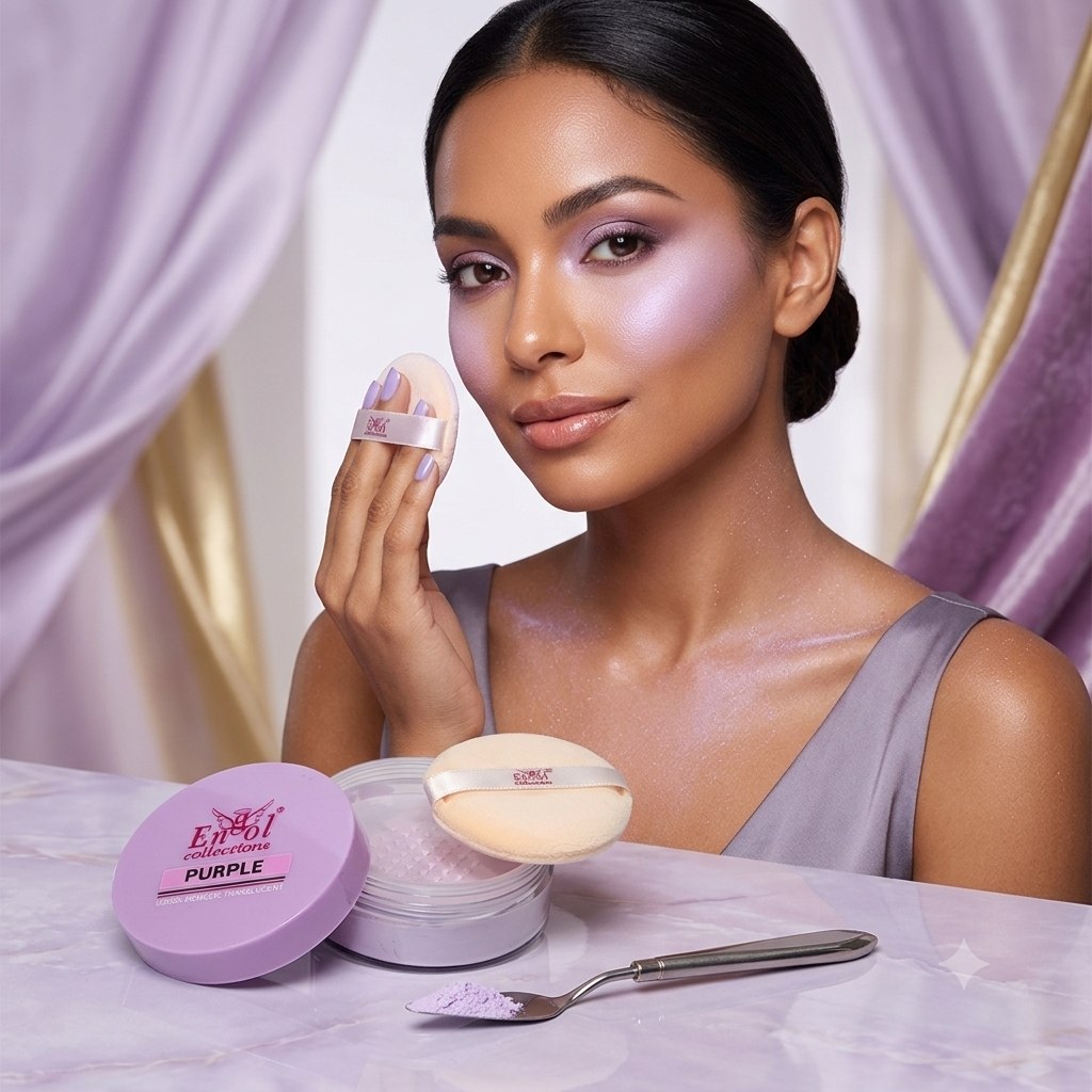 POLVO DE MAQUILLAJE SUELTO, TRANSLUCIDO Y FIJADOR, SELLA EL MAQUILLAJE Y ES MATIFICADOR Y DIFUMINADOR, MINIMIZA EL BRILLO Y DA EFECTO MATE ENGOL COLLECTIONS 11G