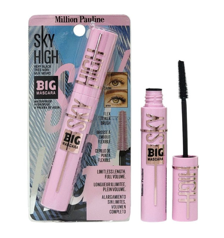 RIMEL ALARGAMIENTO SIN LIMITES A PRUEBA DE AGUA BIG SKY HIGH MILLION PAULINE 6ML (DUPE DE MAYBELLINE)