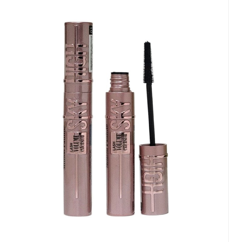 RIMEL ALARGAMIENTO SIN LIMITES VOLUMEN COMPLETO APRUEBA DE AGUA MILLION PAULINE 6M (DUPE DE MAYBELLINE)