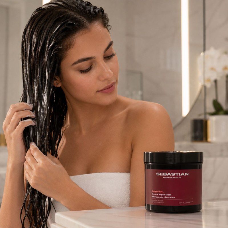 MASCARILLA PARA EL CABELLO REPARADORA Y FORTALECEDORA PROFUNDA SEBASTIAN PROFESSIONAL 500ML