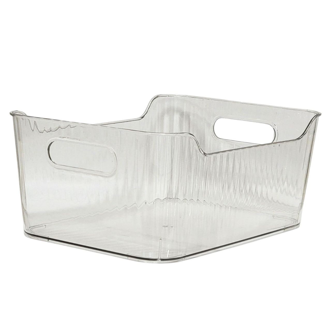 ORGANIZADOR RECIPIENTE DE ALMACENAMIENTO DE ACRILICO 27X19X10CM