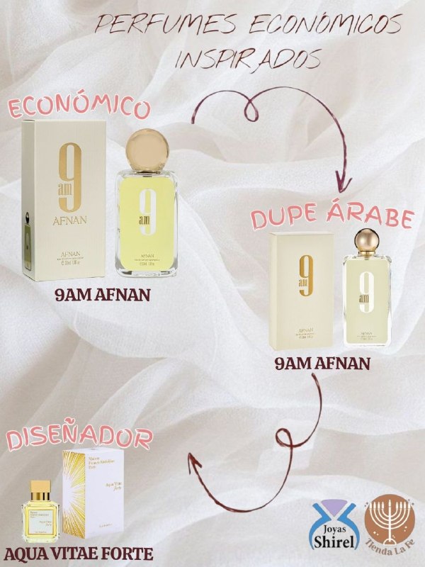 PERFUME ECONOMICO ARABE 9AM AFNAN 30ML