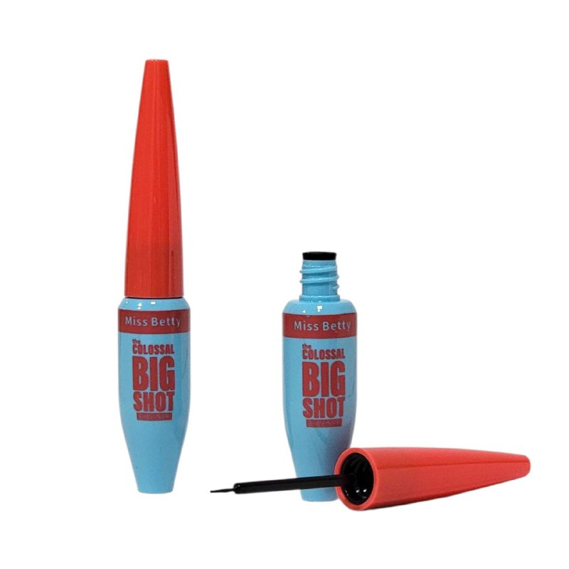 DELINEADOR DE OJOS LIQUIDO IMPERMEABLE DE ALTA INTENSIDAD MISS BETTY 6G (DUPE DE MAYBELLINE)