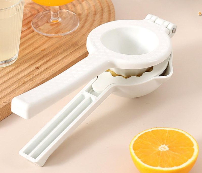 EXPRIMIDOR MANUAL PLASTICO PARA CITRICOS, LIMONES, NARANJAS, LIMA BAO SHUN HE