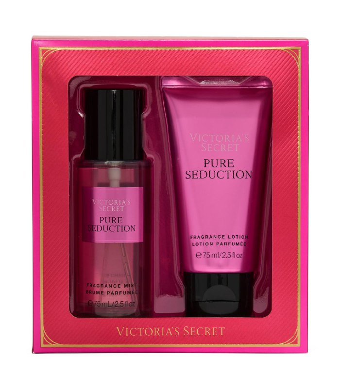 VICTORIA'S SECRET MINI SET PURE SEDUCTION SPLASH Y CREMA 75ML