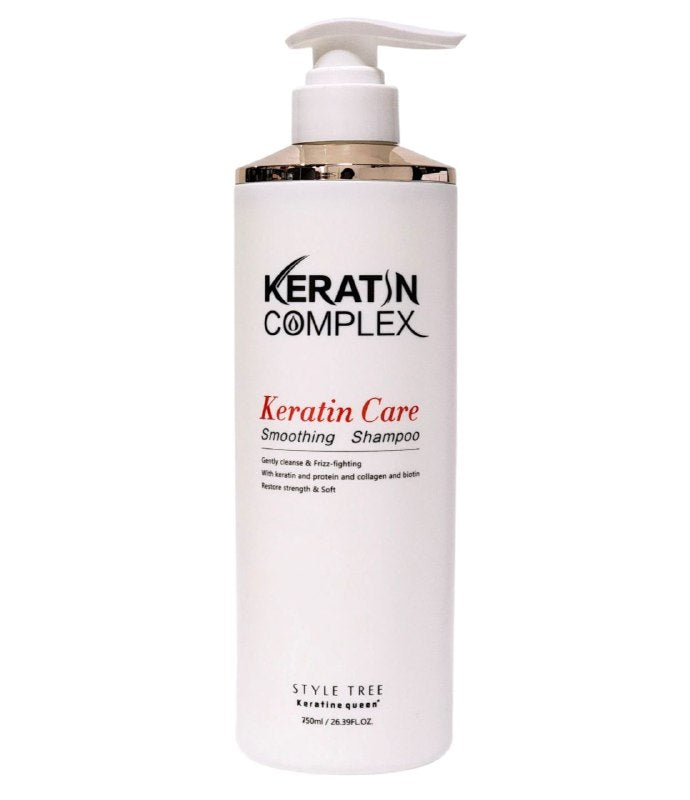 SHAMPOO CON QUERATINA Y COLAGENO HIDRATA Y REPARA PROFUNDAMENTE EL CABELLO KERATINE QUEEN 750ML