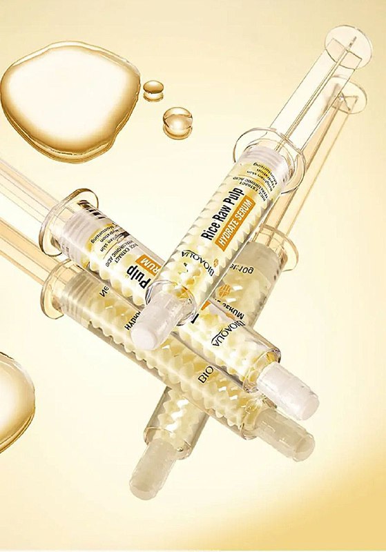 SUERO FACIAL HIDRATADO DE PULPA CRUDA DE ARROZ BIOAQUA 10G
