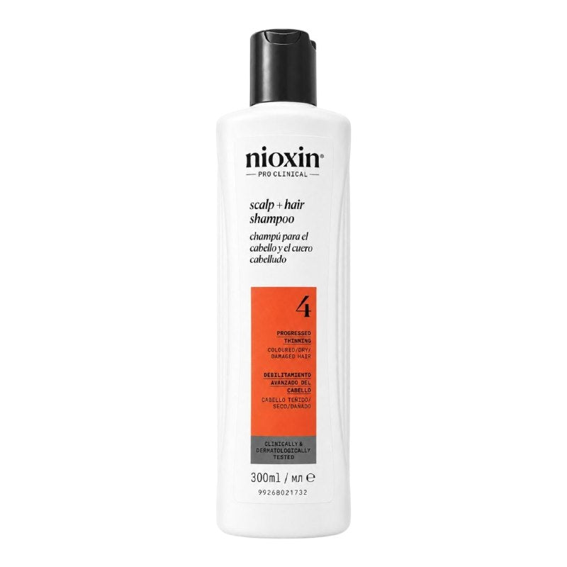 SHAMPOO PURIFICANTE, PROTECTOR DE COLOR Y DENSIFICADOR PARA CABELLO TEÑIDO NIOXIN 300ML
