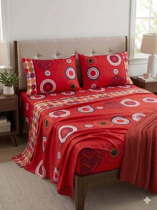 JUEGO DE SABANAS DE LUJO TAMAÑO FULL DE 4PCS BENELI HOME