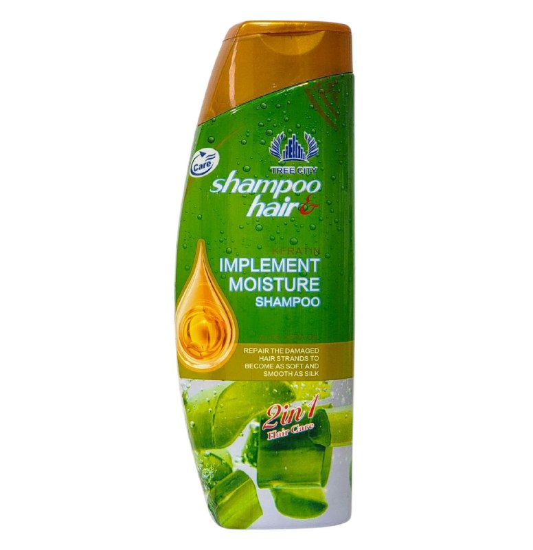 SHAMPOO DE ACEITE DE ALOE VERA CABELLO HIDRATADO Y SEDOSO TREE CITY 400ML