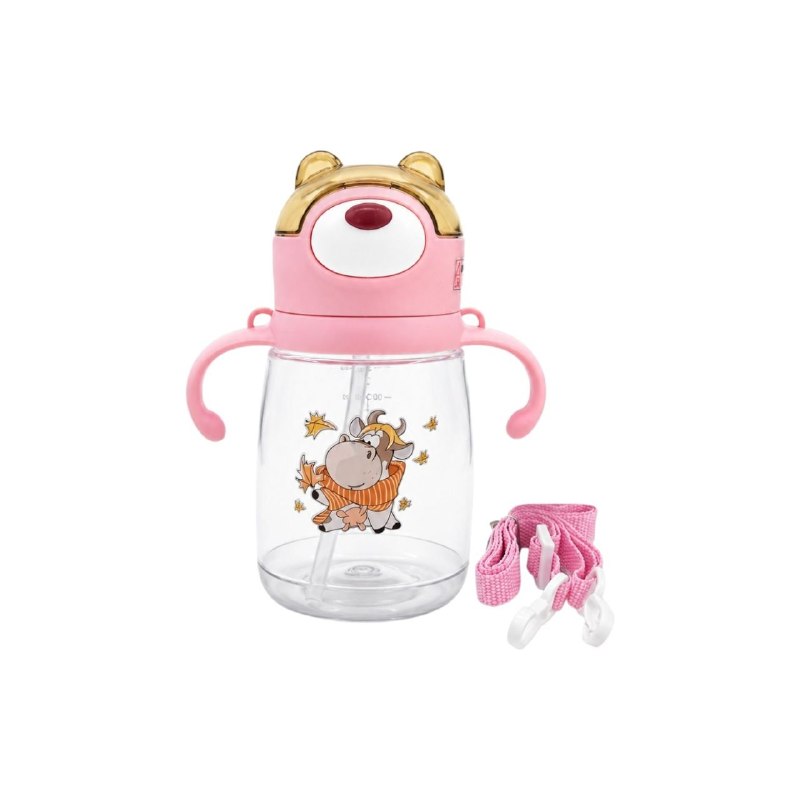 VASO INFANTIL DE OSO AGARRE CÓMODO  450ML