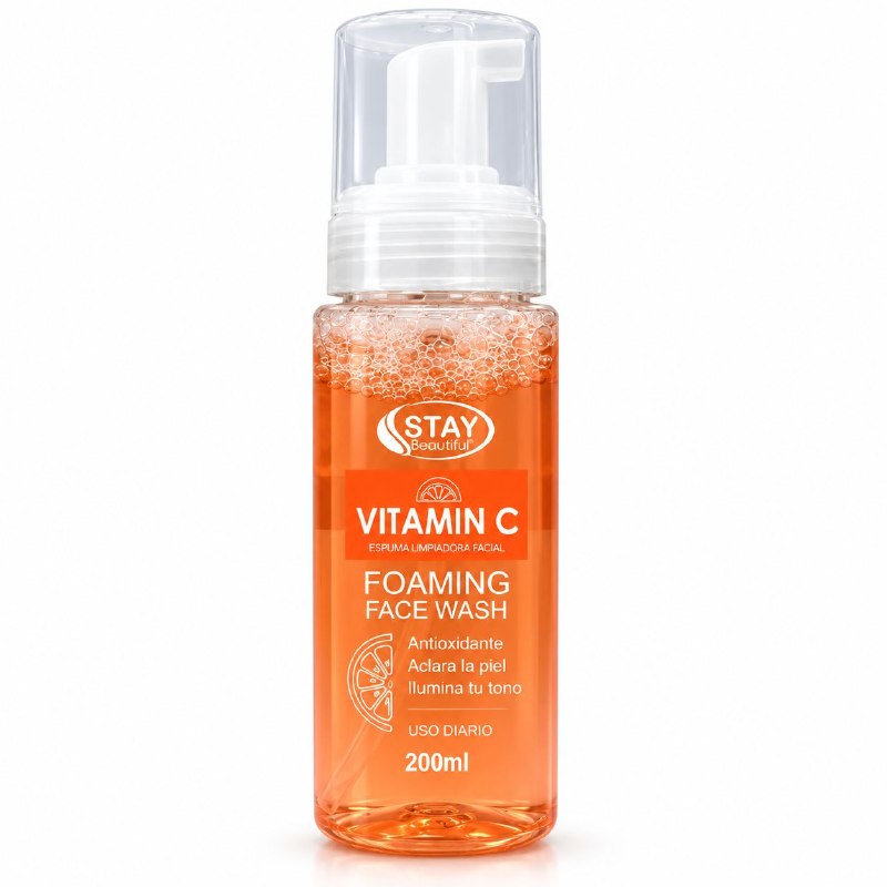 LIMPIADOR FACIAL EN SPRAY ILUMINADOR CON VITAMINA C STAY BEAUTIFUL 200ML