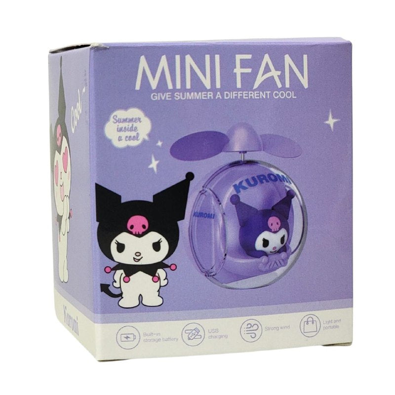 VENTILADOR MINI PORTATIL RECARGABLE 4 ESTILOS