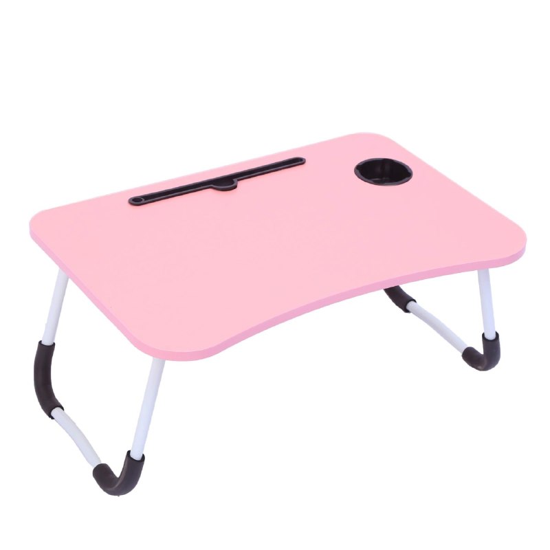 MESA PLEGABLE PORTATIL MULTIUSOS ERGONOMICA PARA CAMA 60X40X27CM