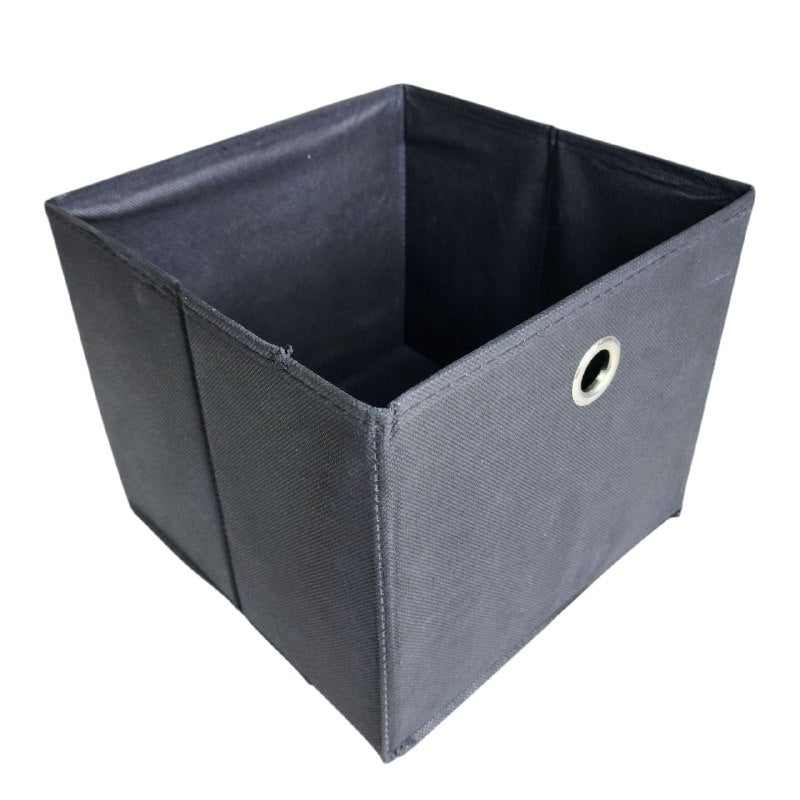ORGANIZADOR CAJA DE ALMACENAMIENTO PLEGABLE, CESTA PARA LIBROS, JUGUETES, ROPA Y MAS CLOSET ESSENTIALS 22.9X22.9X20.3CM