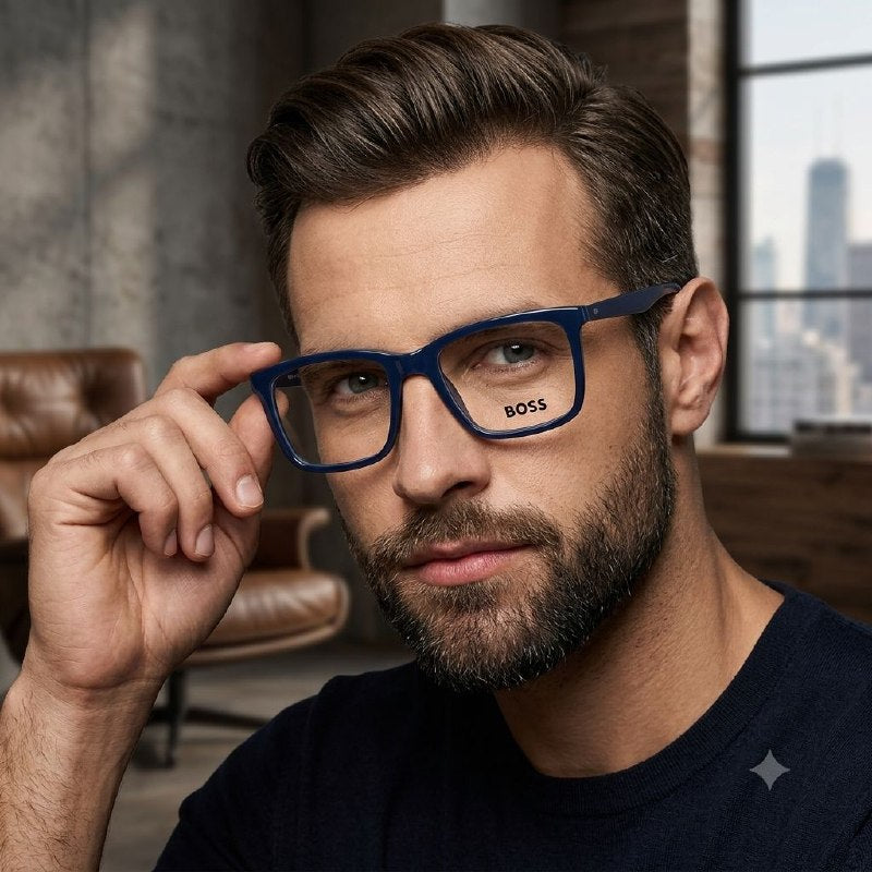 LENTES ORIGINALES PARA GRADUAR PARA CABALLERO HUGO BOSS
