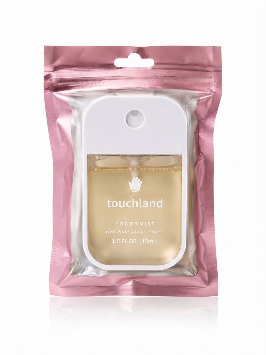SPRAY DESINFECTANTE DE MANOS HIDRATANTE TOUCHLAND POWER 45ML